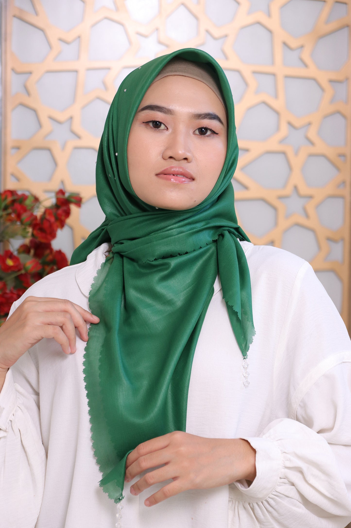 Elegant Scarf - Green