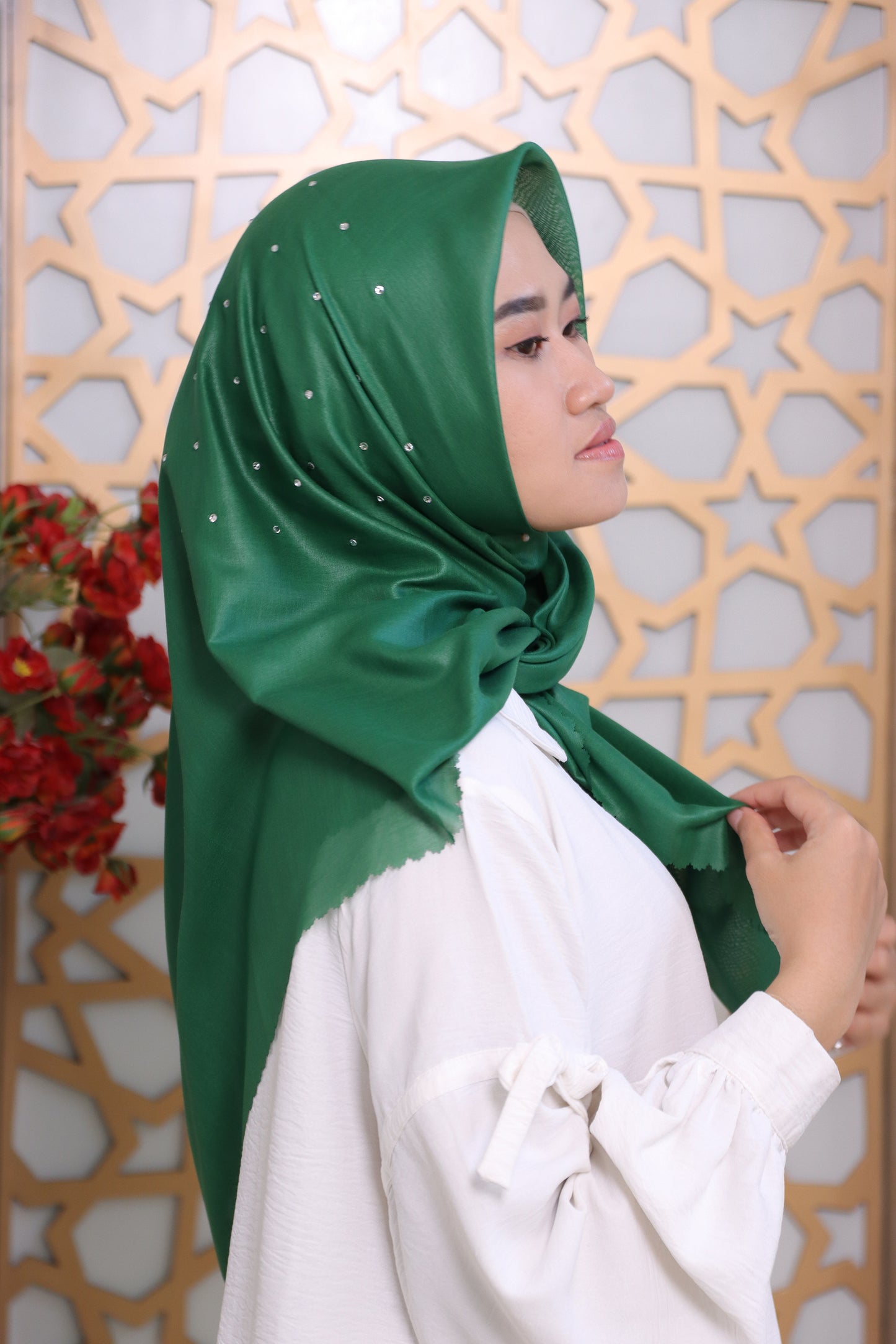Elegant Scarf - Green