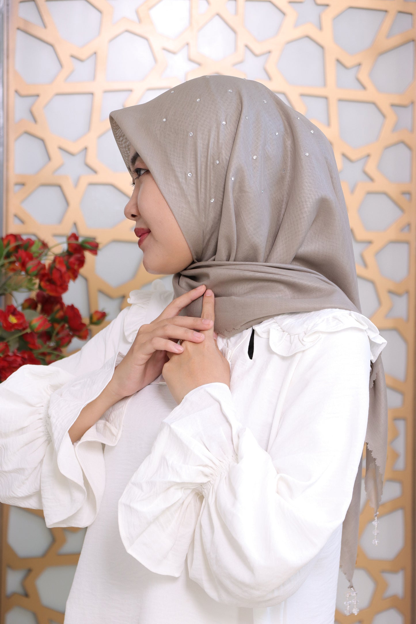 Elegant Scarf - Caramel