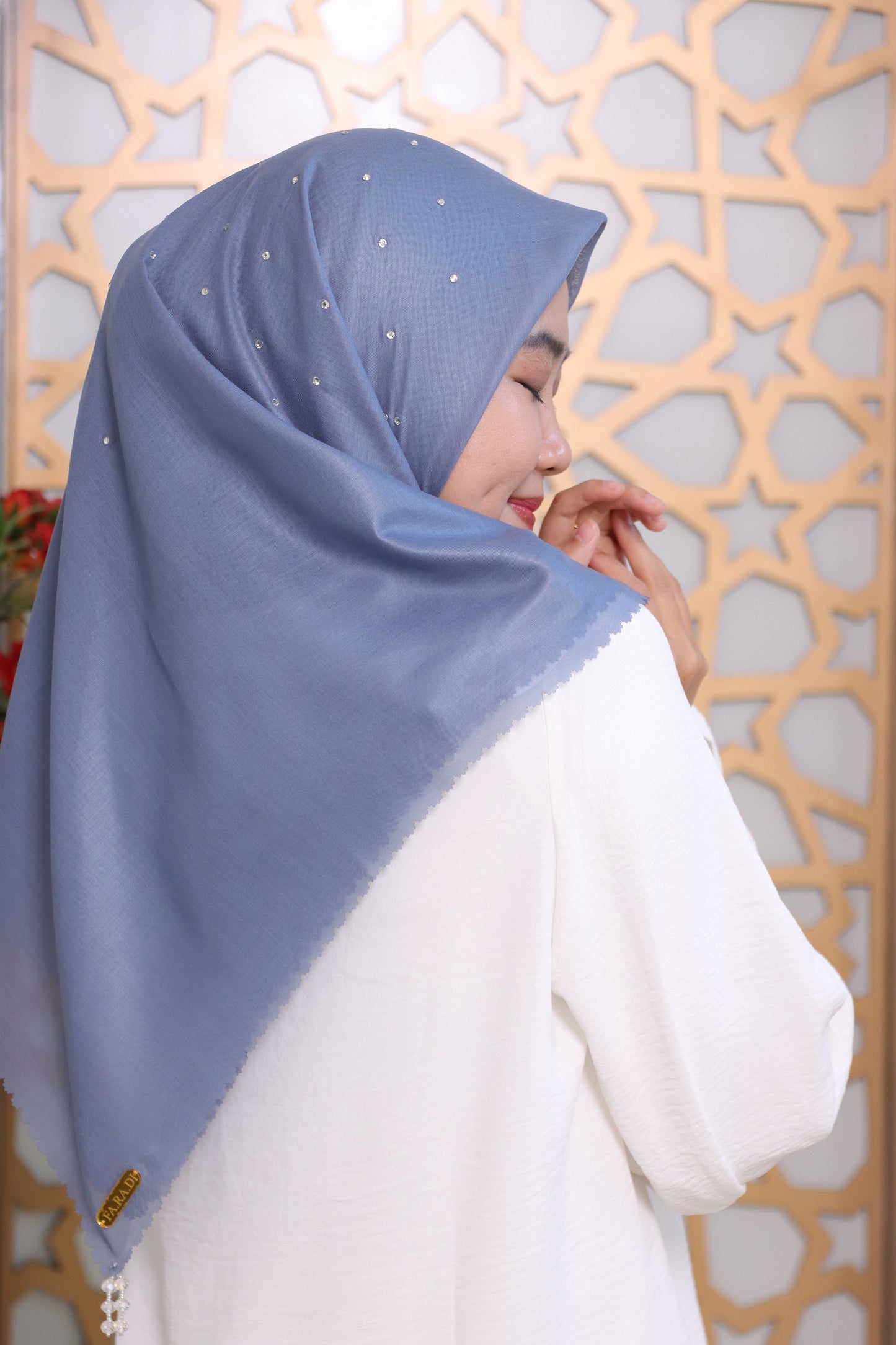 Elegant Scarf - Denim