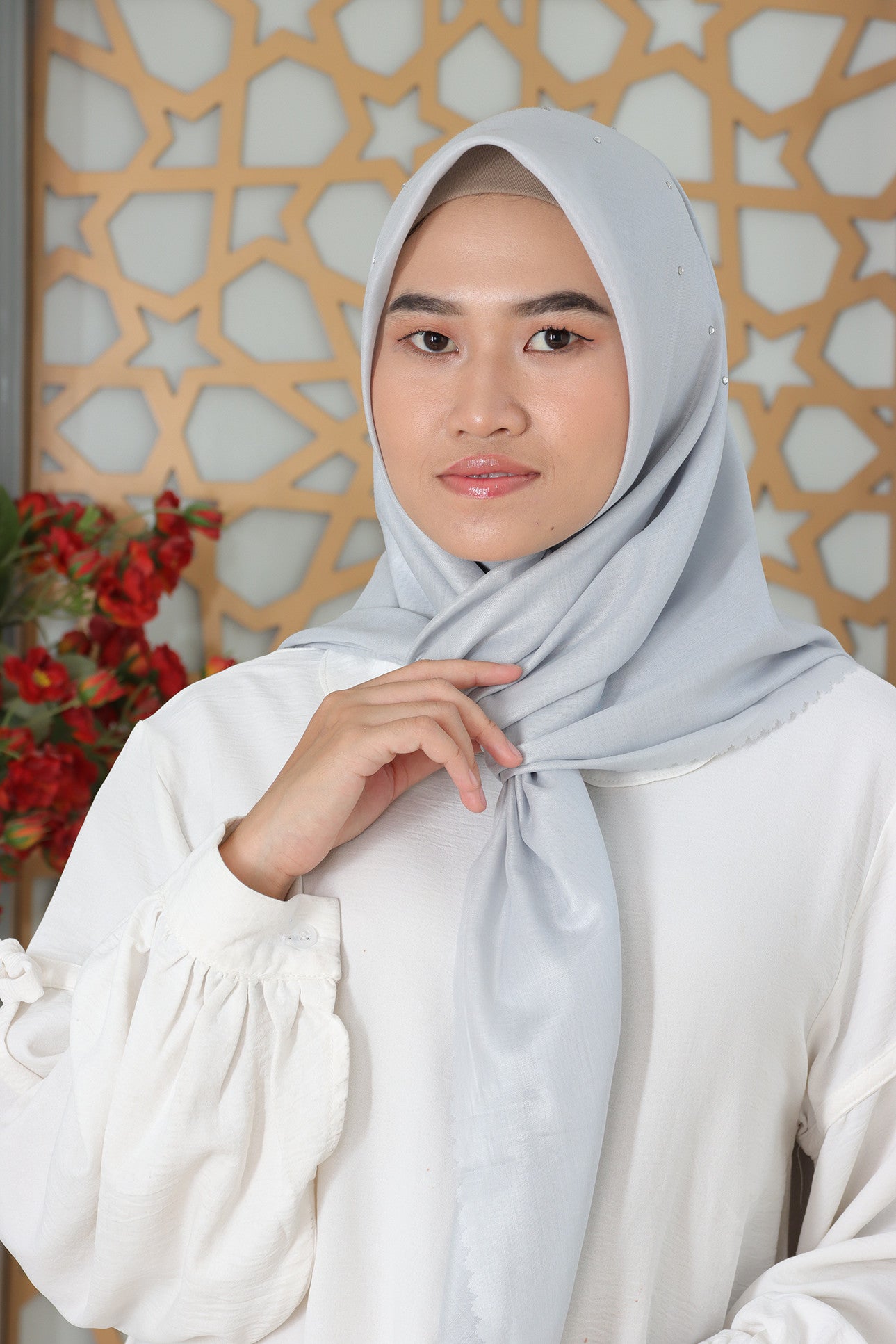 Elegant Scarf - Ash Grey